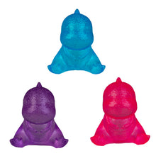 Load image into Gallery viewer, Smoosho's Super Squeeze Fidget: Dinosaur Glow (Pink/Purple)