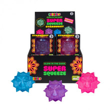 Load image into Gallery viewer, Smoosho&#39;s Super Squeeze Fidget: Starburst Glow in the Dark