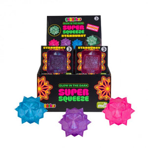 Smoosho's Super Squeeze Fidget: Starburst Glow in the Dark