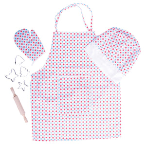 Bigjigs Toys - Chef's Apron & Baking Set