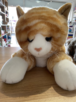 Megs the Weighted Ginger Cat 2.6kg - Weighted Toy