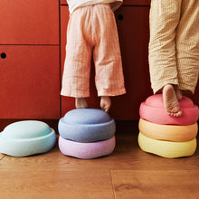 Load image into Gallery viewer, Stapelstein ORIGINAL Balance Stepping Stones - Pastel Rainbow (Set of 6)