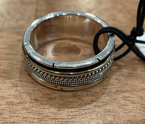 Susan Rose: Silver Spinning Ring - Jasmine Size 9