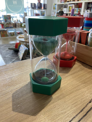 Coloured Sand Timer - 5 Minutes (Green)