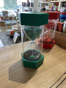 Coloured Sand Timer - 5 Minutes (Green)