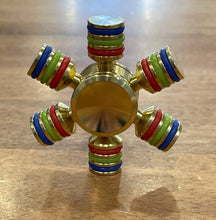 Load image into Gallery viewer, Metal Fidget Hand Spinner: Brass