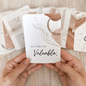 She Made - Affirmation Card Set: Empowered