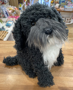 Scruffy the Black Oodle: Weighted Toy - 1kg