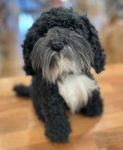 Scruffy the Black Oodle: Weighted Toy - 1kg