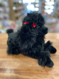 Ebony the Black Poodle Weighted Toy: 900 grams