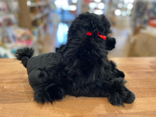 Load image into Gallery viewer, Ebony the Black Poodle Weighted Toy: 900 grams