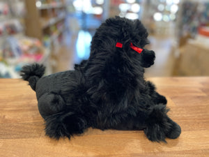 Ebony the Black Poodle Weighted Toy: 900 grams