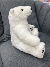 Load image into Gallery viewer, Ivory the Polar Bear: Weighted Toy - 2.4kg