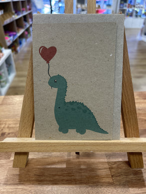 Tilly Scribbles - Dinosaur Love Card