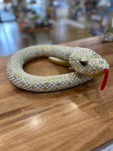 Load image into Gallery viewer, Shimmer the Golden Snake: Weighted Toy 1.25kg