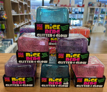Load image into Gallery viewer, Schylling NeeDoh: Glitter &amp; Glow Niceberg Large Cube Stress Ball