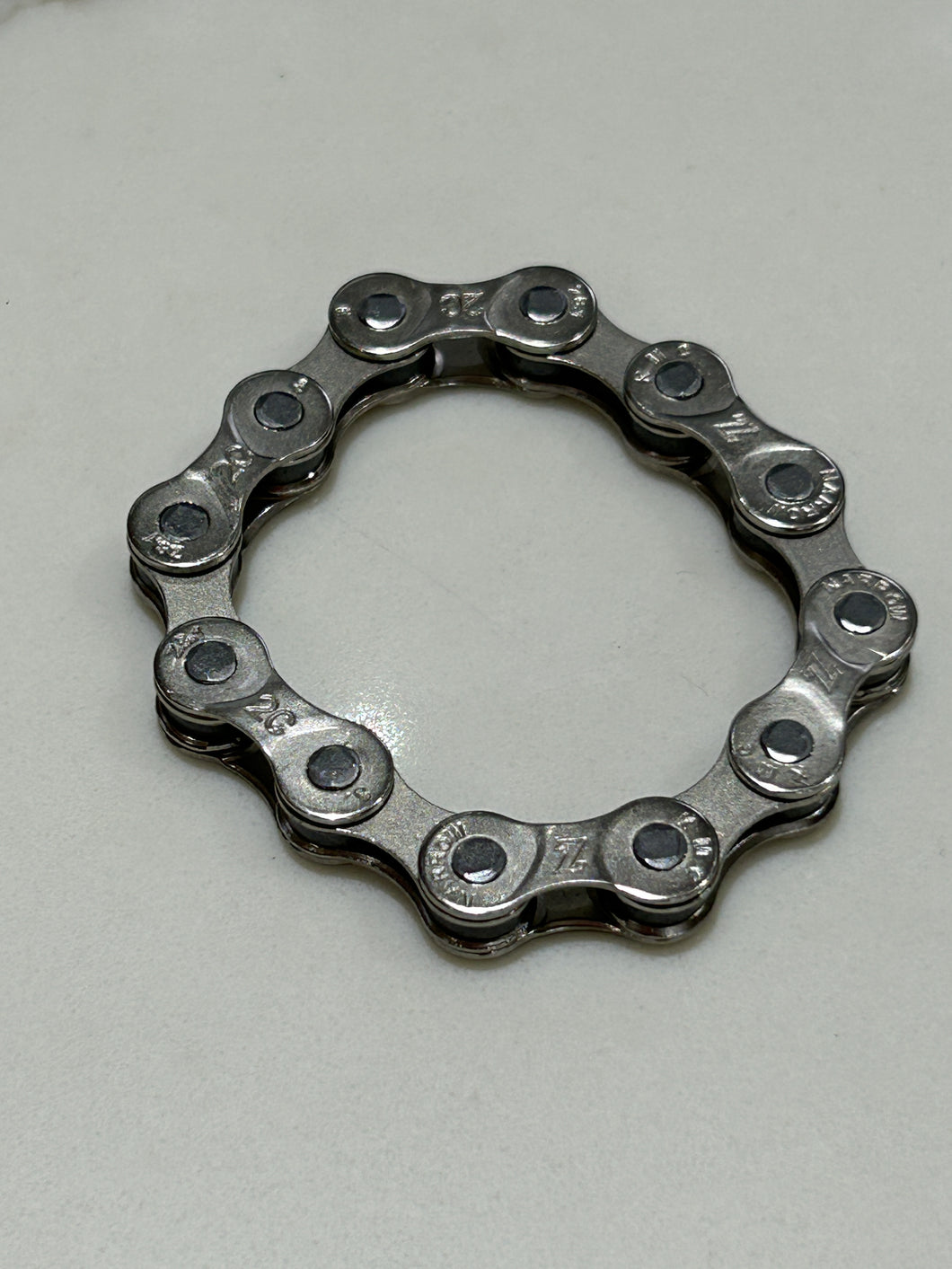 Bike Chain Fidget: Medium Chain - Grey