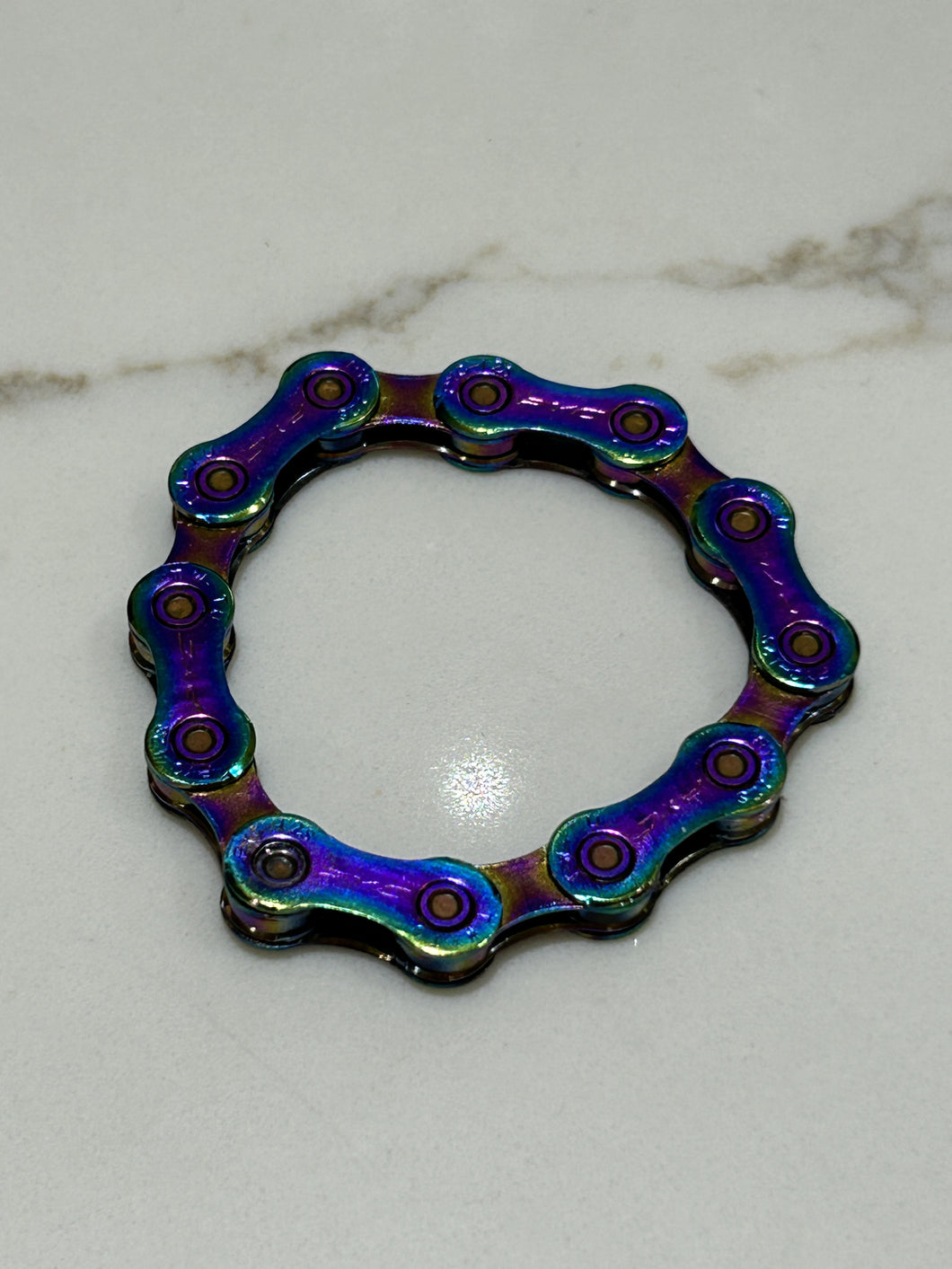 Bike Chain Fidget: Medium Chain - Rainbow