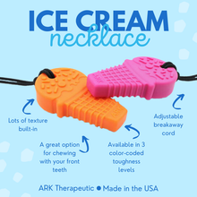 Load image into Gallery viewer, ARK Therapeutic Ice Cream Necklace: Lavender XXT