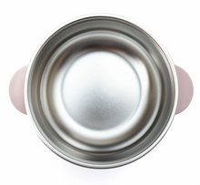 Load image into Gallery viewer, Jeanie Baby Stainless Steel / Silicone Suction Bowl: Mauve