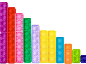 Junior Learning Number Rods Bubble Boards