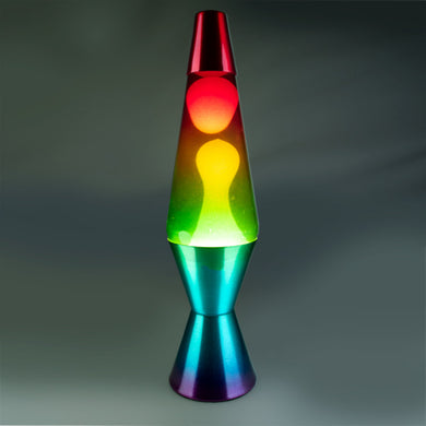 Diamond Motion Lava Lamp - Rainbow