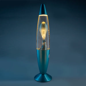 Metallic Motion Lava Lamp - Blue