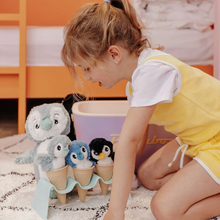 Load image into Gallery viewer, Les Ptipotos: Iglou the Penguin, Mum &amp; Baby