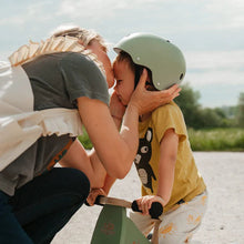 Load image into Gallery viewer, Kinderfeets - Toddler Bike Helmet Matte: Silver Sage