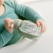 Load image into Gallery viewer, BIBS Silicone Sippy Bottle 150ml: Sage