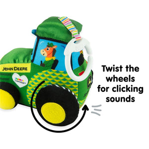 Lamaze John Deere Clip & Go Tractor Baby Toy