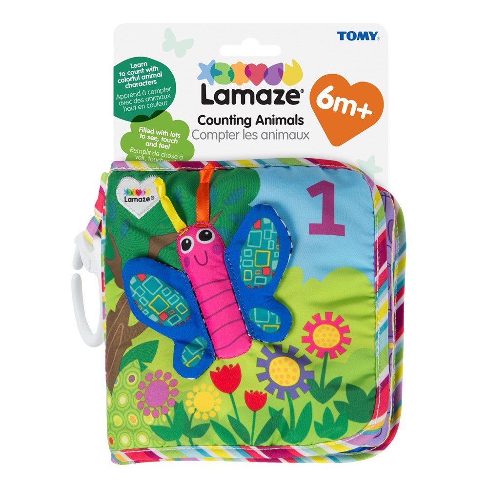 Lamaze Counting Animals Soft Cloth Book