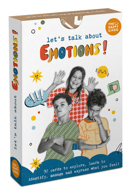 The Happy Gang Flashcards: Let's Talk About Emotions