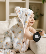 Load image into Gallery viewer, LouLou Lollipop: Hooded Towel Set - Mermaids