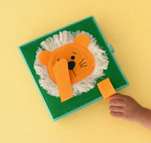 Load image into Gallery viewer, Wondertivity: Lucky Lion Toddler Felt Activity Book