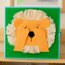 Load image into Gallery viewer, Wondertivity: Lucky Lion Toddler Felt Activity Book