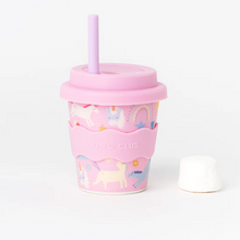 Load image into Gallery viewer, Chino Club Babychino Cup: Pink Unicorn 4oz