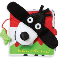 Load image into Gallery viewer, Where's the Bone? Fabric Activity Book