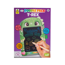 Load image into Gallery viewer, LCD Doodle Pals Drawing Board: T-Rex Dinosaur