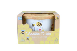 Classic Calm Wooden Drum: Buzzy Bee