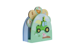 Farm Friends Spin Along Music Box
