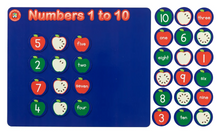 Load image into Gallery viewer, Magnetic Learning Board Numbers
