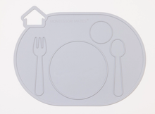 Load image into Gallery viewer, Montessori Mates Mini Silicone Placemat | Misty Grey