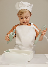 Load image into Gallery viewer, Montessori Mates Mini Chef Kids Kitchen Set - Silicone | Blue