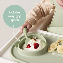 Load image into Gallery viewer, B.Box Silicone Roll &amp; Go Mealtime Placemat: Sage