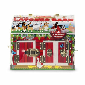 Melissa & Doug Wooden Latches Barn