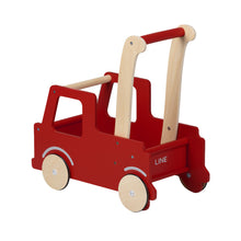 Load image into Gallery viewer, Moover Wooden Push Truck – Red