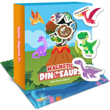 Load image into Gallery viewer, Curious Columbus: Magnetic Dinosaurs 25 Piece Set: Pre-Order