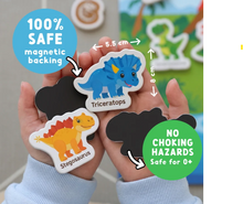 Load image into Gallery viewer, Curious Columbus: Magnetic Dinosaurs 25 Piece Set: Pre-Order