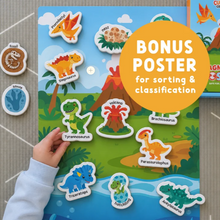 Load image into Gallery viewer, Curious Columbus: Magnetic Dinosaurs 25 Piece Set: Pre-Order